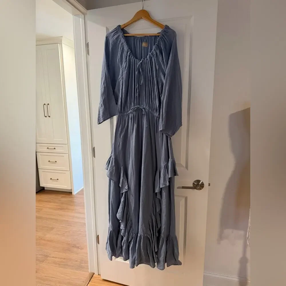 Free People Shore Chic Maxi Dress, NWT, Size M
